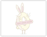'Happy Choccie Season' (Easter) card