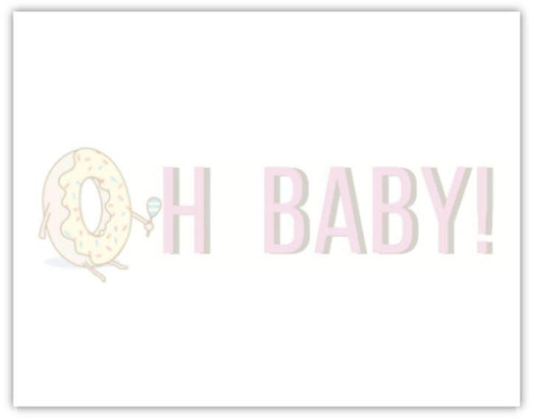 'OH Baby' (congrats baby card)