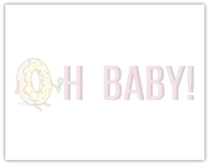 'OH Baby' (congrats baby card)