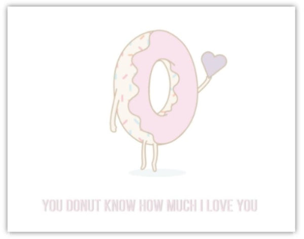 'How Much I Love You' card